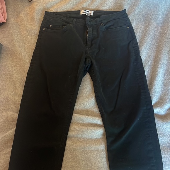 Acne Studio Mid Rise Skinny Leg Jean - Picture 4 of 7